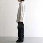 LEATHER TOTE BAG - S MADE BY AETA #BLACK [A26AB03AE]