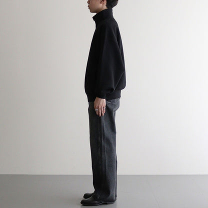 HEAVY OZ HALF ZIP PULLOVER #BLACK [FSC244-70162]