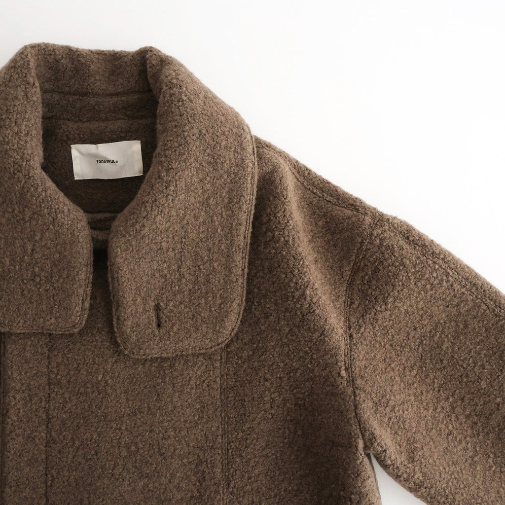 Standcollar Boucle Jacket #G/BEG [12520002]