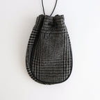 tweed senzu bag #black [xu-b-snz]