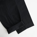 ウールフラノトラウザーズ #BLACK [HP-P035-051]