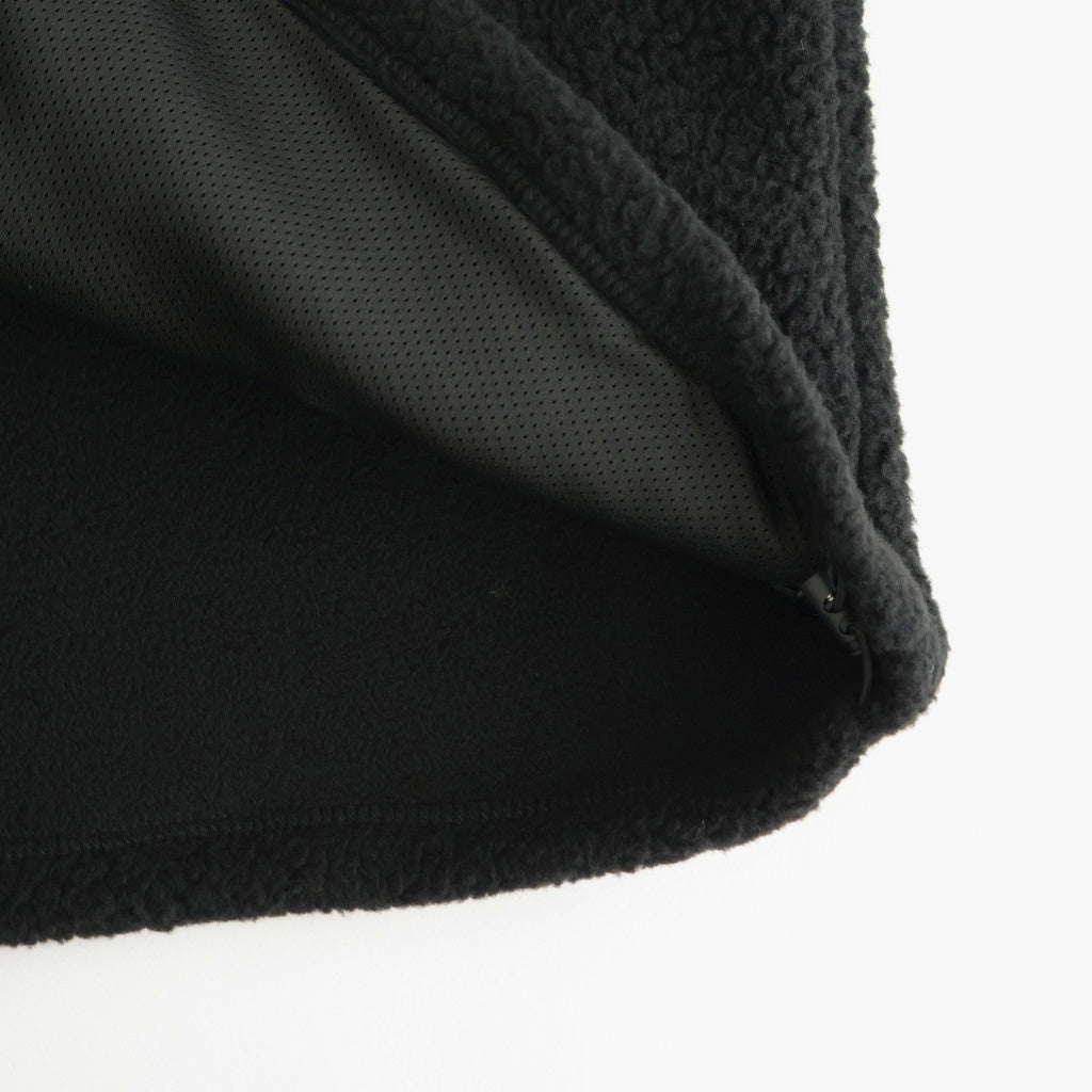 HEAVY FLEECE ZIP-UP JACKET #BLACK [FSC253-30191]
