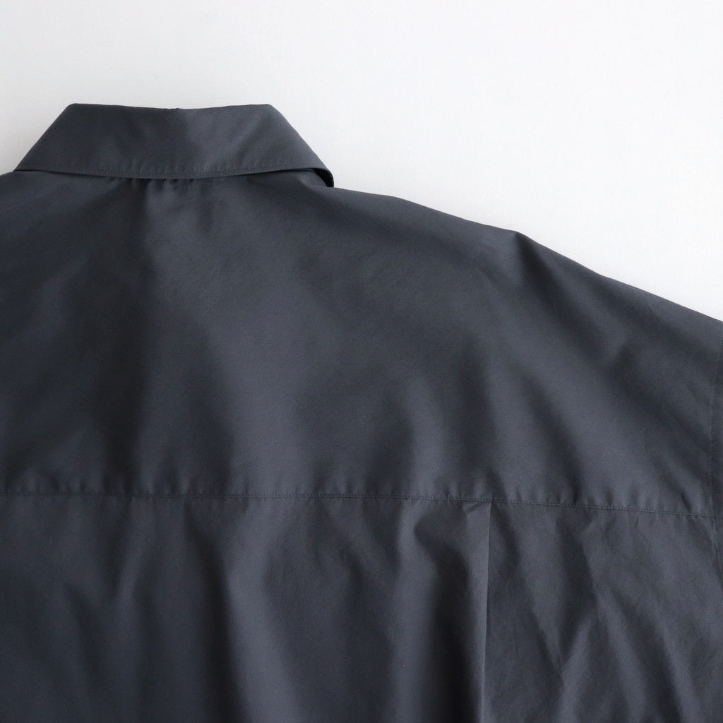 Broad L/S Oversized Regular Collar Shirt #C.GRAY [GM251-50001B]