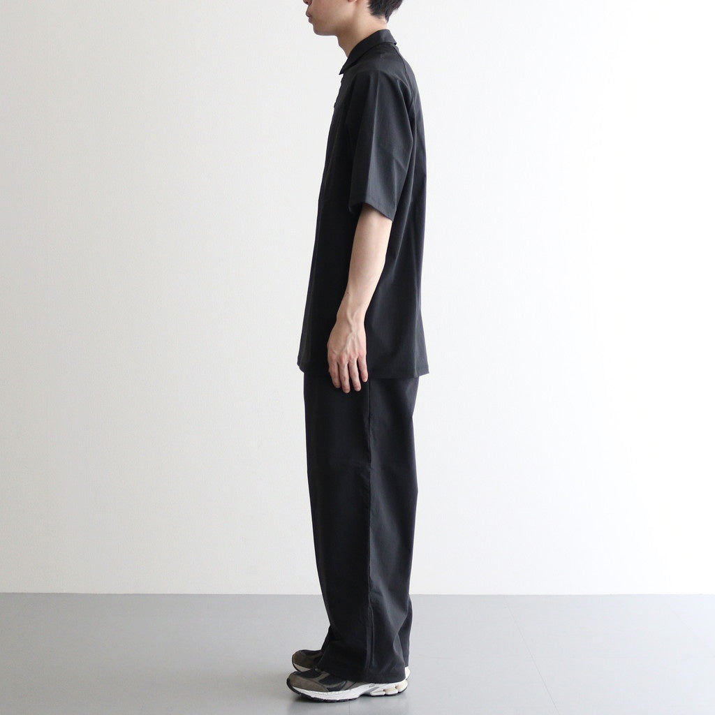 CAPSULESNAP POLO SHIRT DR #BLACK [TT-CSNAP-POLO-DR]