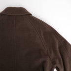 SUPER FINE WOOL MOSSER SOUTIEN COLLAR COAT #TOP BROWN [A25AC04WM]