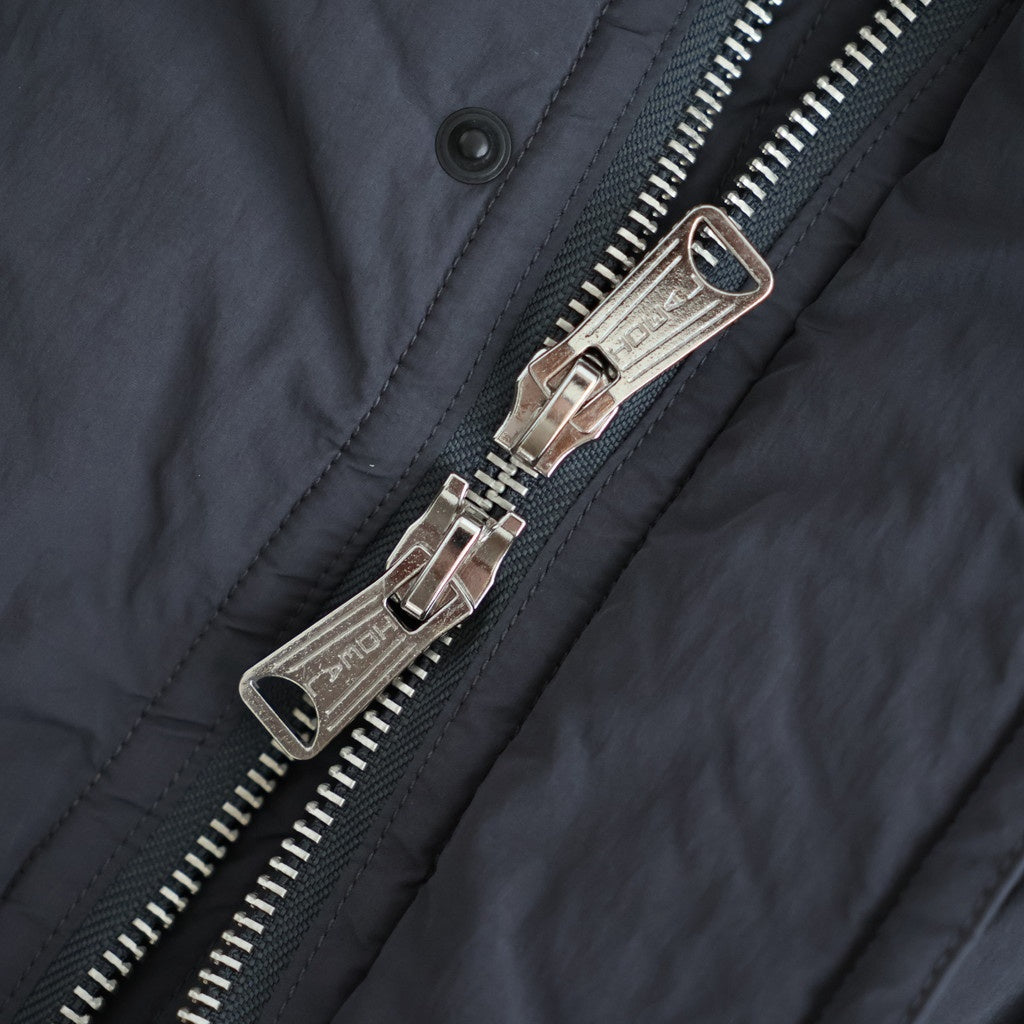 Puffer Military Coat #Charcoal [YK26FW01351C]