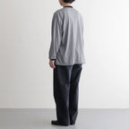 Selvage Denim Two Tuck Pants #BLACK_DARK FADE [GU261-40061DB]