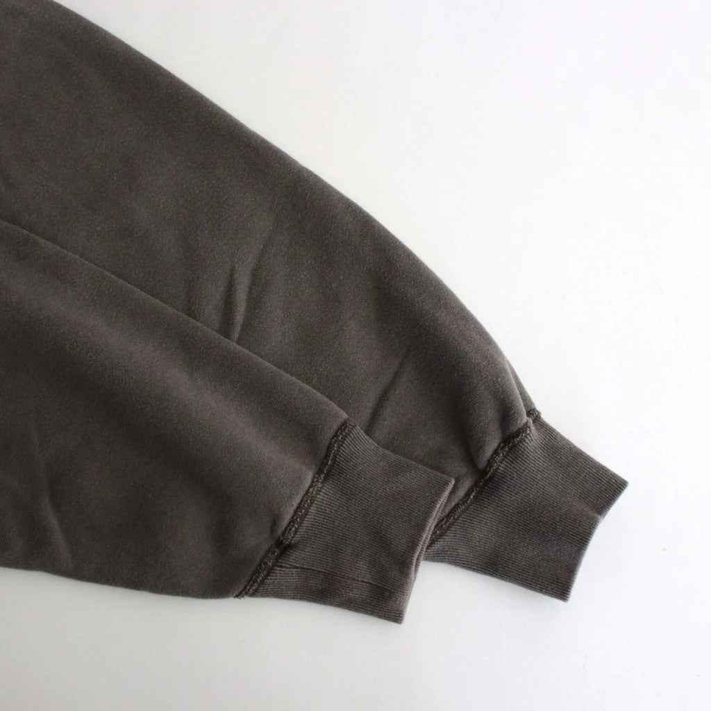 PIGMENT DYE HOODIE #DARK PURPLE [2541000904]