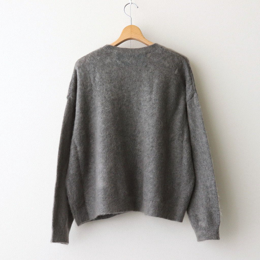 モヘアショートニットPO #GRAY [D225-K951]