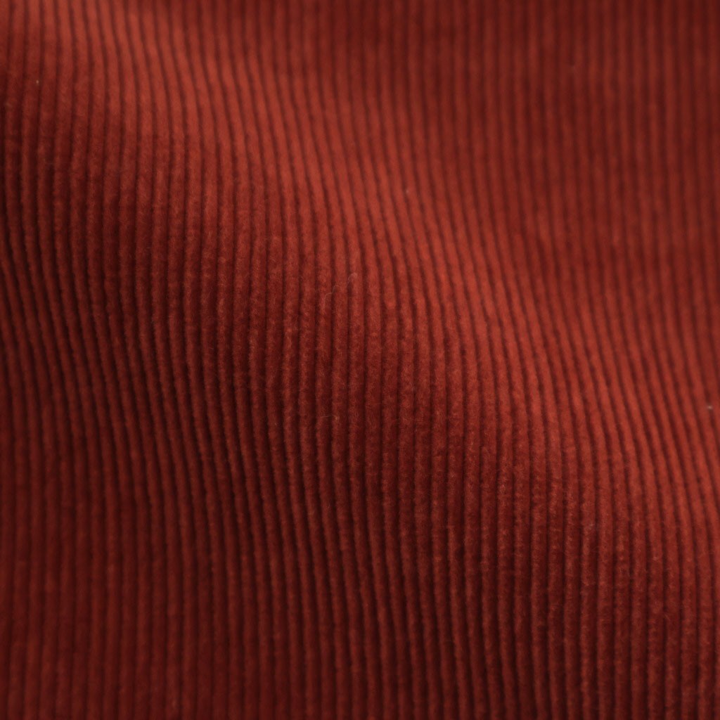 GARMENT-DYED FINX CORDUROY 5P WIDE PANTS #RED BROWN [A26SP01FX]