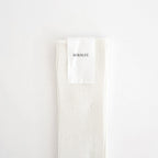 COTTON LOW GAUGE SOCKS #WHITE [A26SS03SX-M]