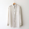 SHEER STRIPE SHIRTS LOOSE FIT #WHITE STRIPE [2541000507]