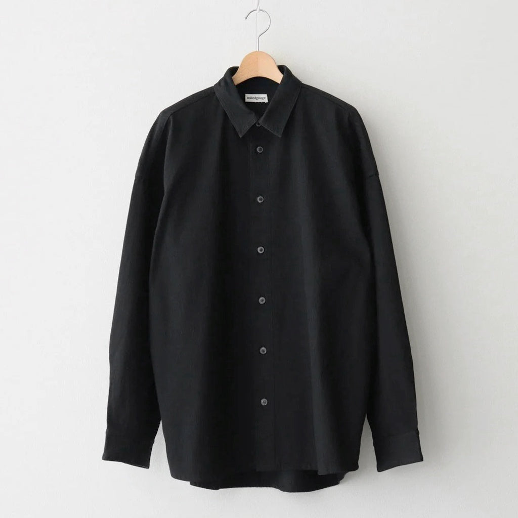 BLACK DENIM CLIO SHIRT #BLACK [N0002]