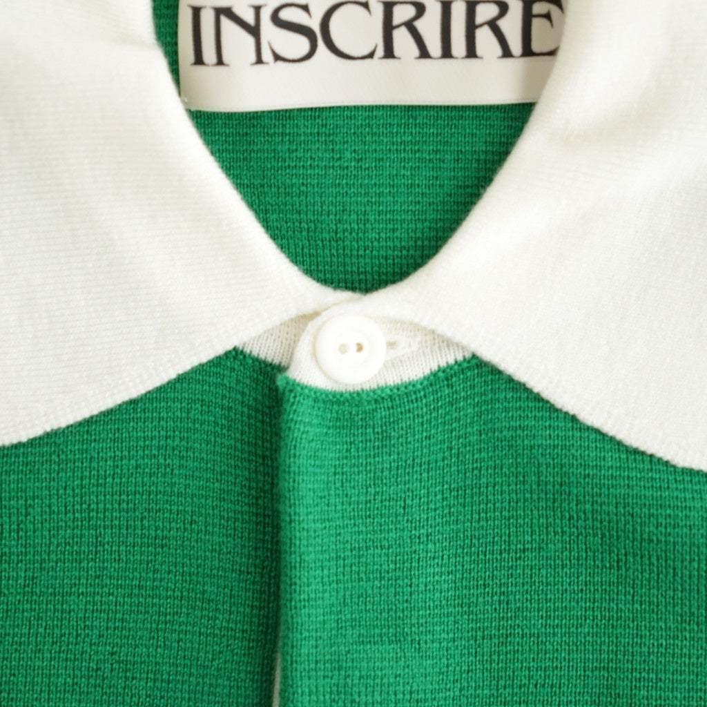 Rugby Shirt #GREEN×NAVY [I26AW-K8]