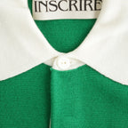 Rugby Shirt #GREEN×NAVY [I26AW-K8]