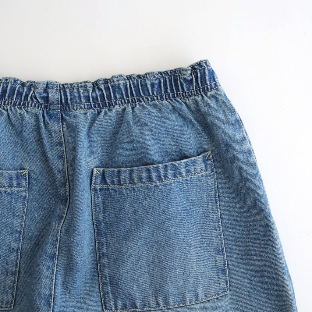 CORPORATE DENIM EASY PANTS #LIGHT WASH [FSC261-40209FB]