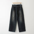 LOOSE DENIM JEANS #BLACK [ST.1234]