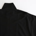 SUPER HIGH GAUGE SWEAT ZIP CARDIGAN #BLACK [A25SC02CU]