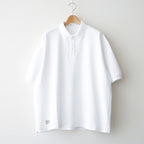 DRY PIQUE JERSEY S/S POLO #WHITE [FSC263-70036]