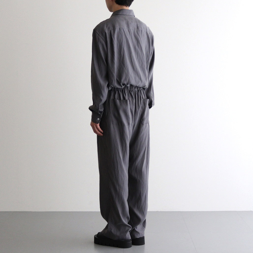 CUPRO JUMP SUIT #GRAY [YK25SS0940JS]