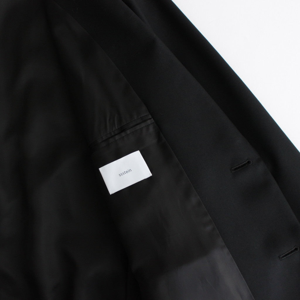 OVERSIZED SINGLE BREASTED JACKET #BLACK [ST.1088]