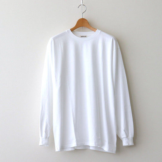 LUSTER PLAITING L/S TEE #WHITE [A00P01GT]