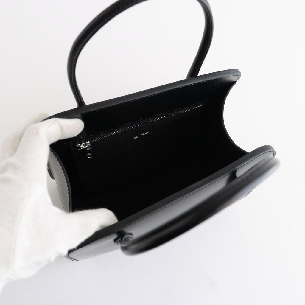 LEATHER TOTE BAG - S MADE BY AETA #BLACK [A26AB03AE]