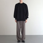 LIGHT OZ CREW NECK SWEAT #BLACK [FSC251-70160B]