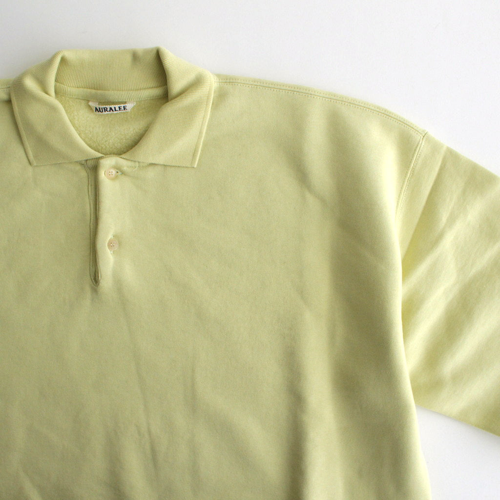 SMOOTH SOFT SWEAT POLO #LIGHT LIME [A24AP02TU]