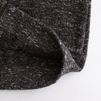 Links Zip Up Vest #Brown [2501-017]