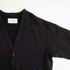 Cotton Brushed Cardigan #BLK [12620609]