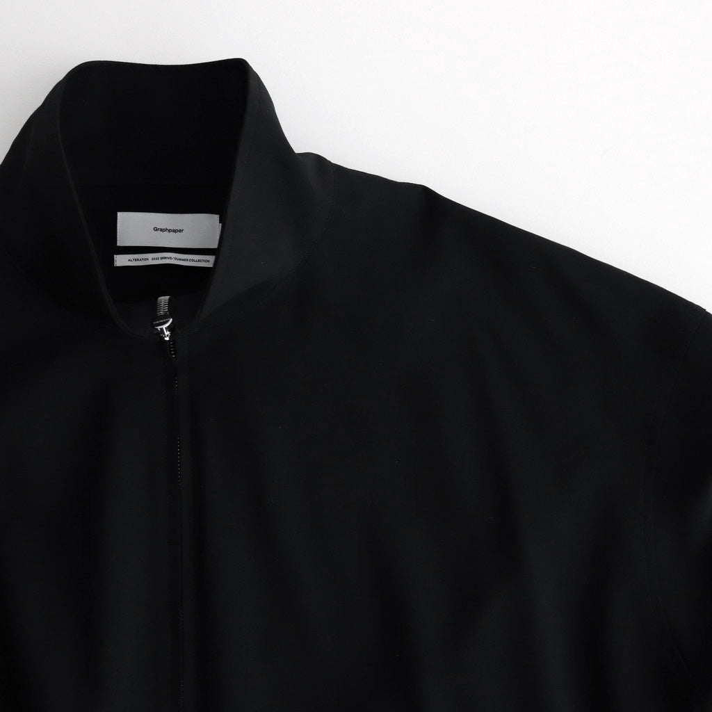 Tropical Wool Track Blouson #BLACK [GU251-30241]