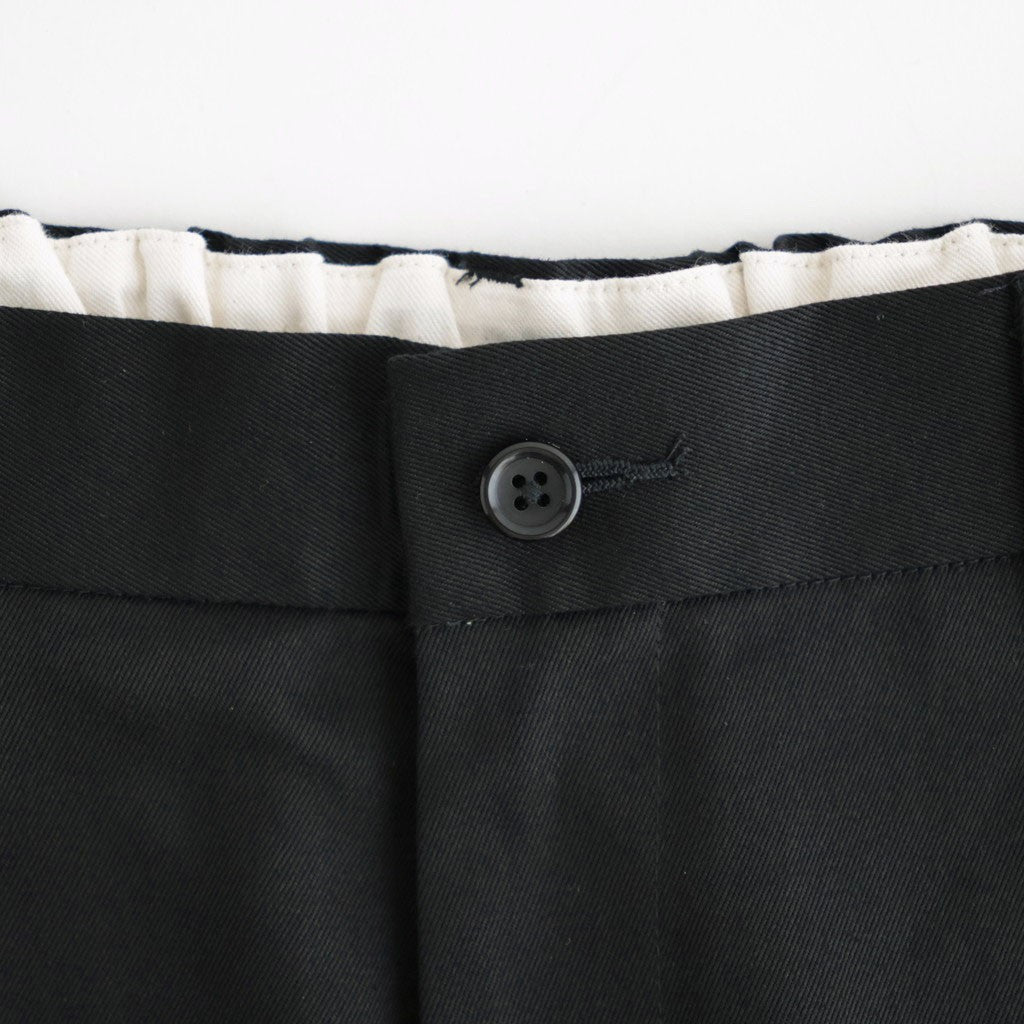 Westpoint Chino Wide Tapered Trousers #BLACK [GM263-40166B]