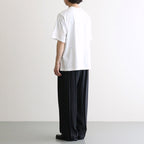 Modal Front Flat 1pleated Easy Trousers #DARK NAVY [YK26SS01216P]