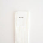 GIZA HIGH GAUGE SOCKS #WHITE [A00S02SX-W]