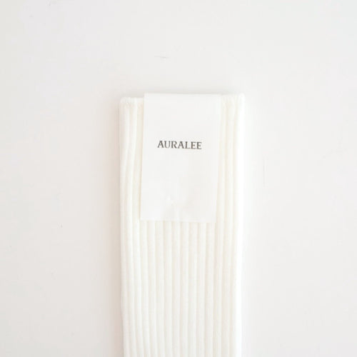 GIZA HIGH GAUGE SOCKS #WHITE [A00S02SX-W]