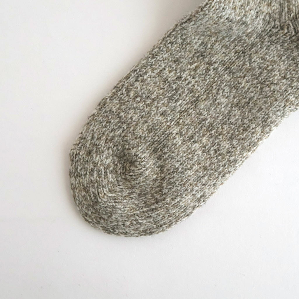 MERINO WOOL RAGG SOCKS #ORANGE [R1536-AW25]