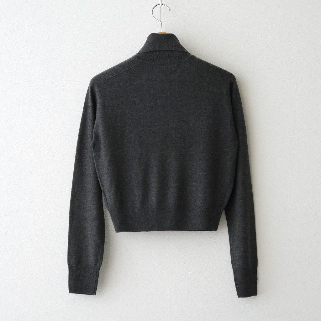 Front Botton Knit #C/GRY [12520535]