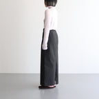 TENCEL SILK CIRCULER RIB TURTLENECK SWEATER #PINK(012) [KRAGGW0703]