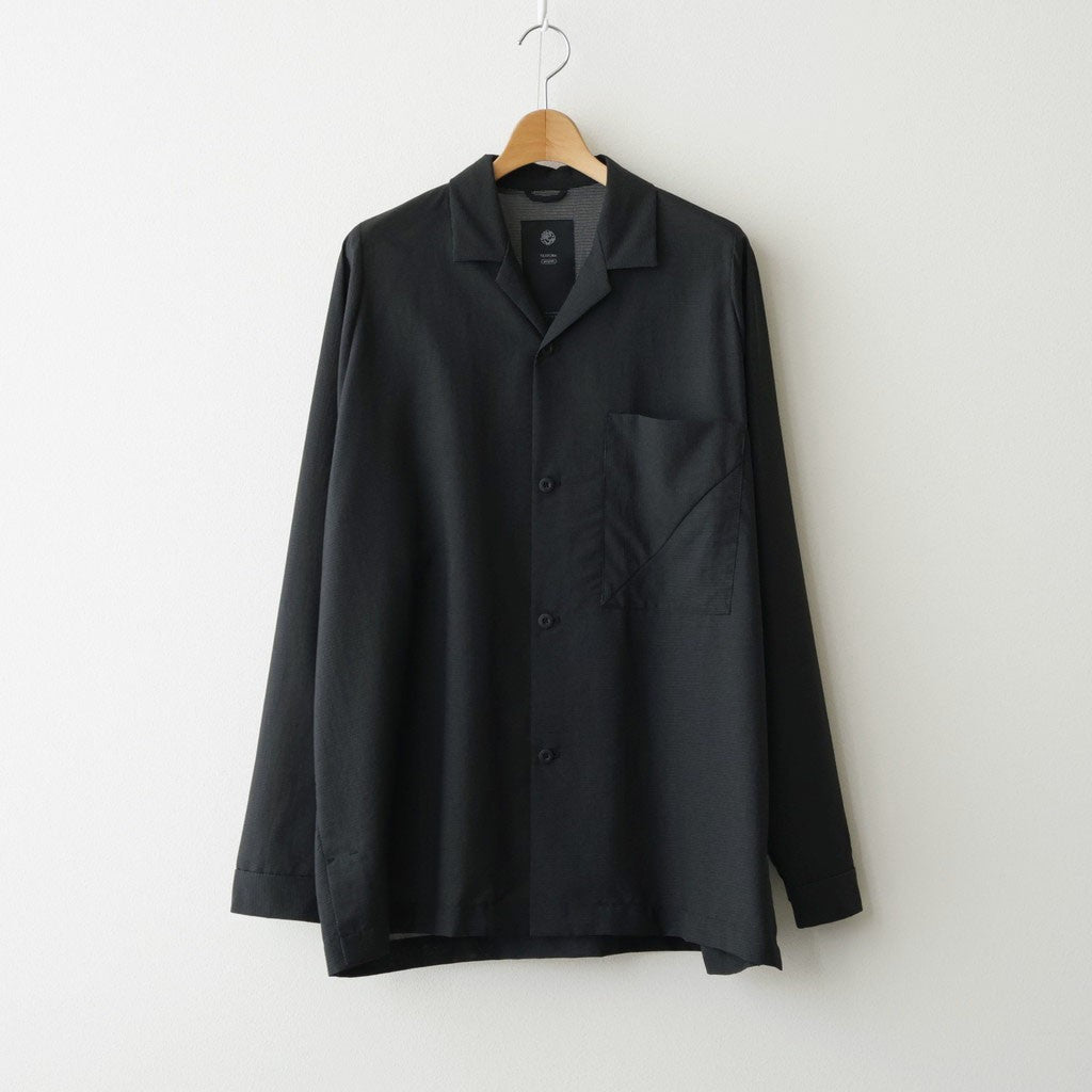 CAMBRIAN SHIRT GG #GRID BLACK [TT-CB-SHT-GG]