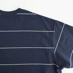 PIN BORDER S/S TEE #NAVY×WHITE [FSC263-70090]