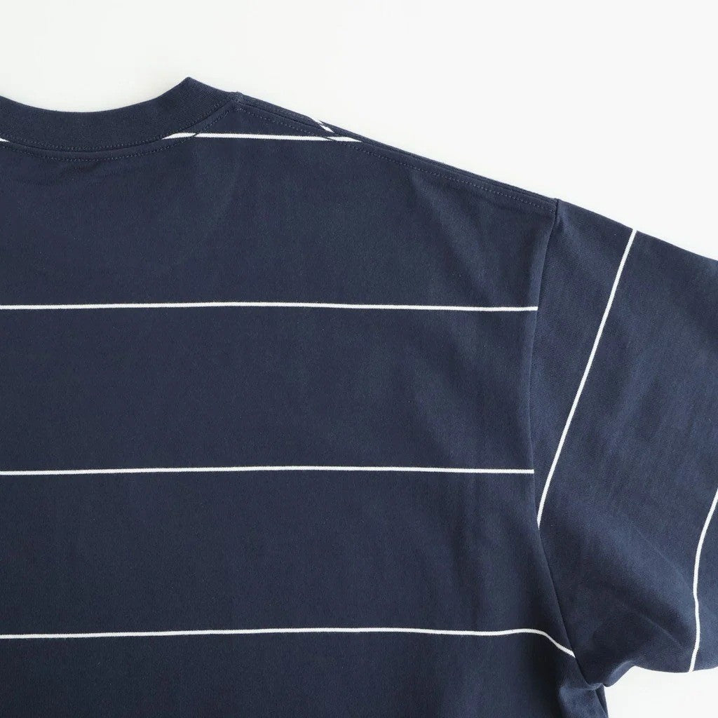 PIN BORDER S/S TEE #NAVY×WHITE [FSC263-70090]