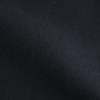 メルトンBigハーフコート #BLACK [D225-C548]