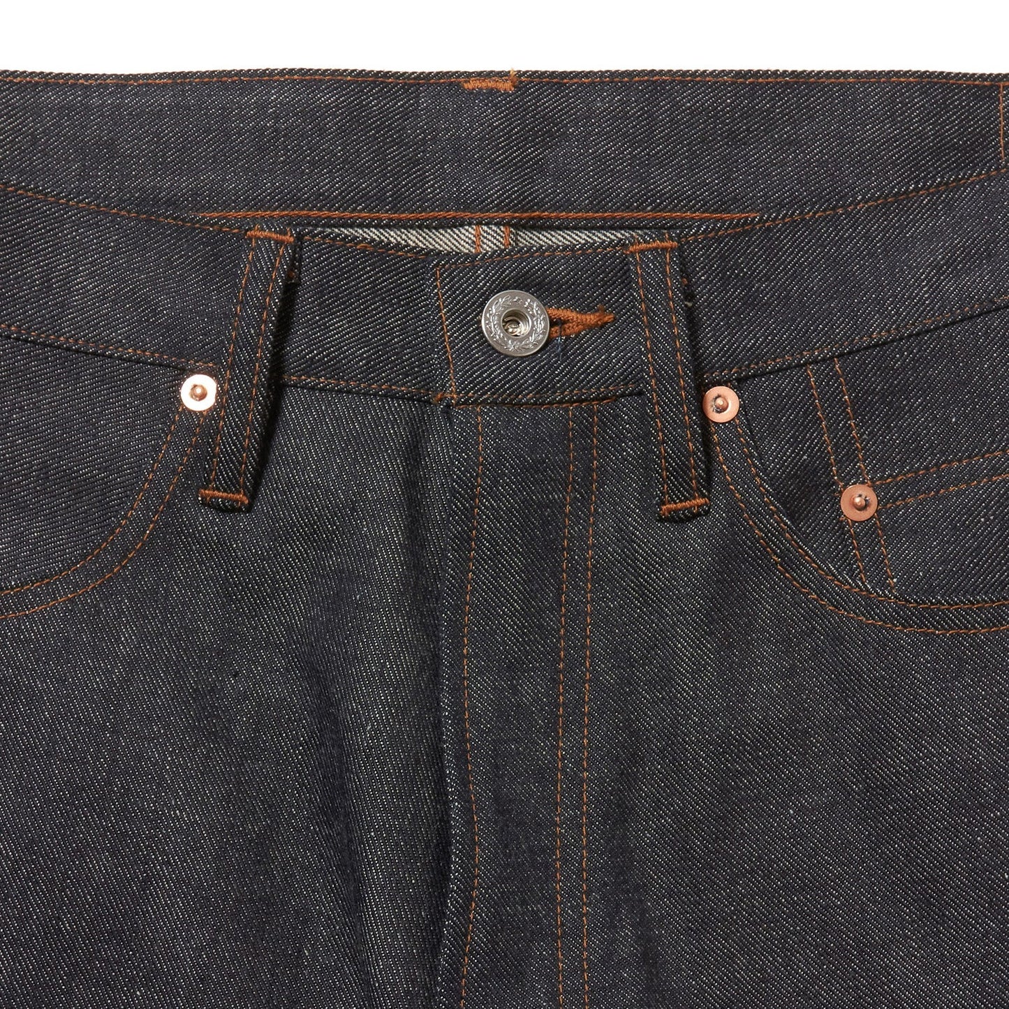 MODERN DENIM FLARED TROUSERS (23aw) #INDIGO [MODEN004]