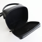 LEATHER SHOULDER BAG MADE BY AETA #BLACK [A25AB03AE]