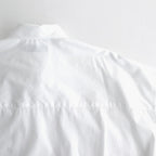 Broad L/S Oversized Regular Collar Shirt #WHITE [GM253-50001B]