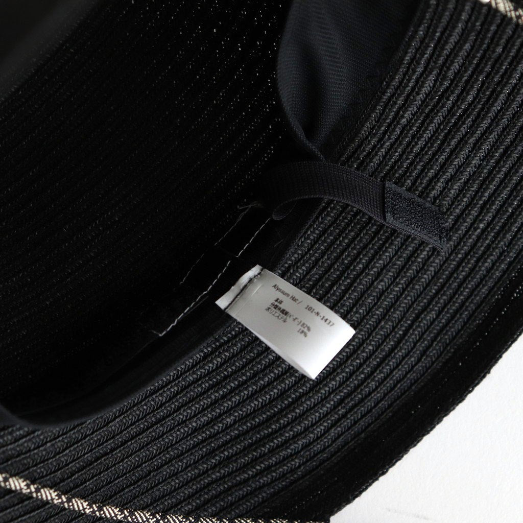 Alyssum Hat #Black [N-1437]