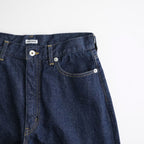 Wide Denim Pants #INDIGO [ID-PT61]
