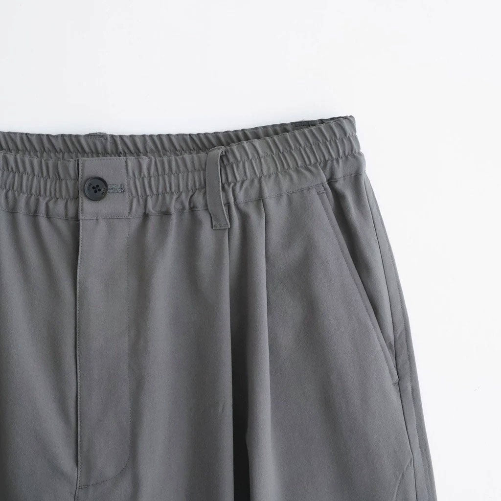 Wool Washer Tropical 2pleated Easy Trousers #GRAY [YK26SS01173P]