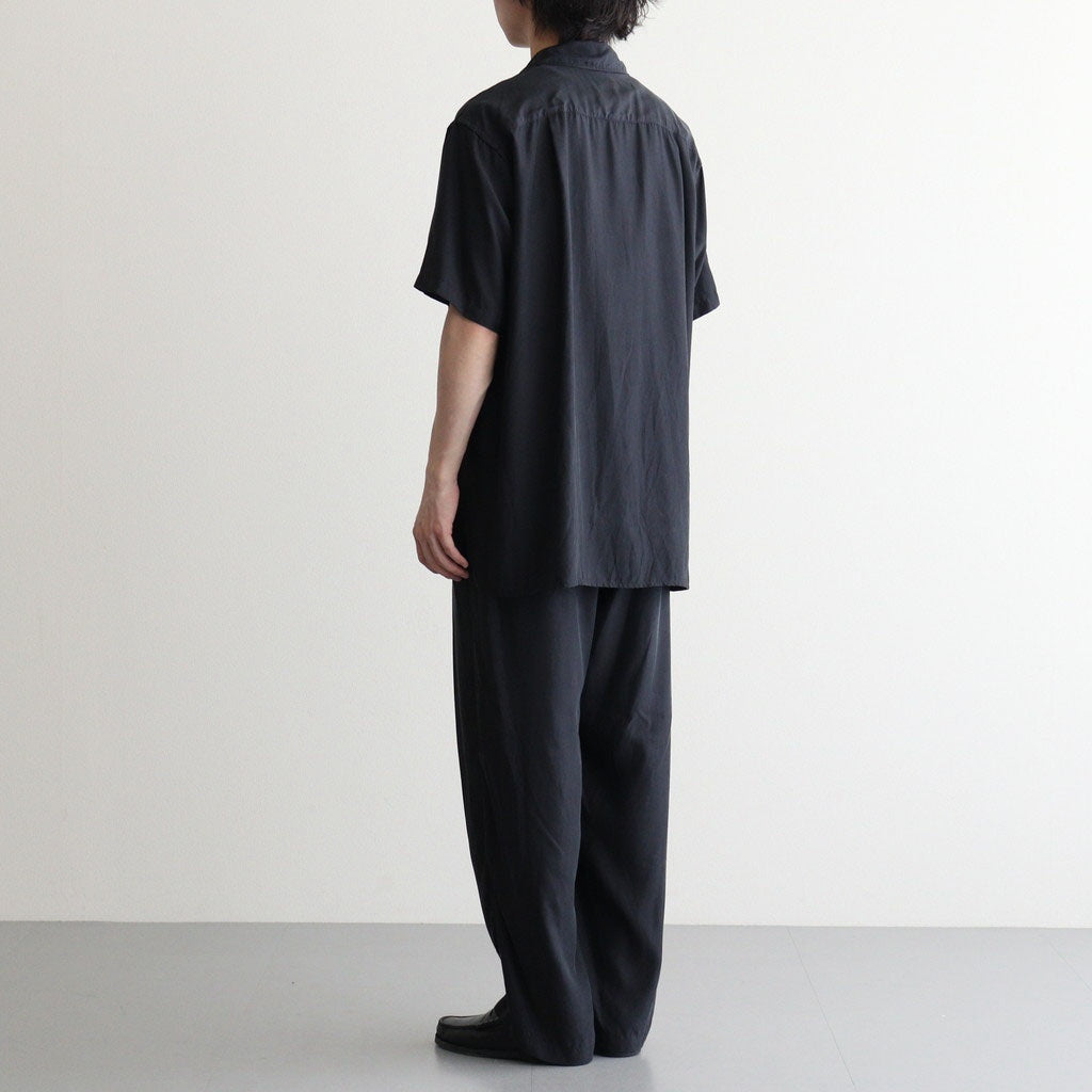 CUPRO EASY PANTS #BLACK [YK26SS01288P]